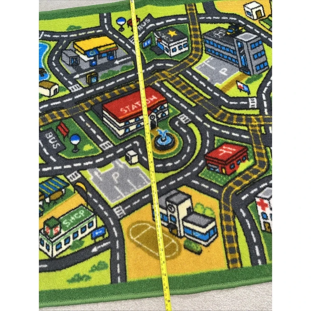 Rectangle Shape‎ Kids Rug Carpet with Anti Skid Backing Made Of Nylon-3 x 5 feet